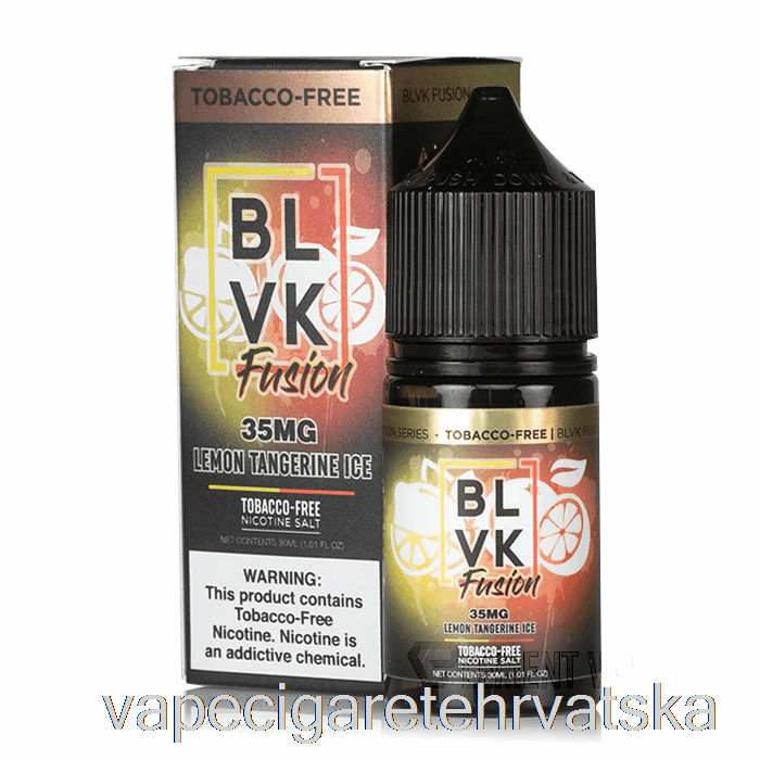 Vape Cigarete Limun Mandarina Led - Blvk Fuzijske Soli - 30ml 50mg